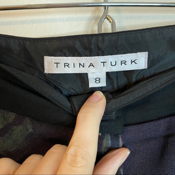 TRINA TURK floral print Frea slim pants - Picture 7 of 12